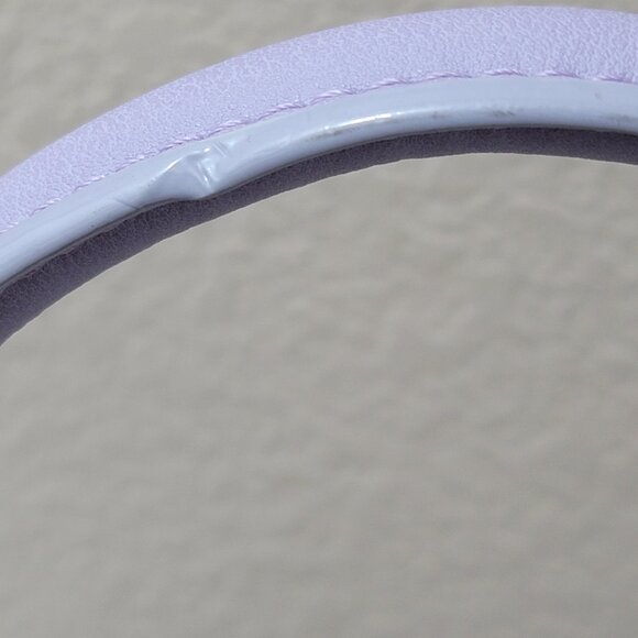 Imoshion USA Lavender Floral Satchel Bag | Vegan Leather | NWT - Picture 11 of 15